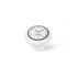 Bouton de meuble rond horloge Paris porcelaine blanc diamètre 40 mm REI