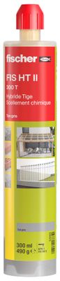 Résine hybride tige HT II ton gris 300 ml FISCHER