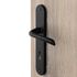 Poignées de porte Pop noir mat à clé ALPERTEC