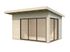Studio de jardin en bois Andrea avec baies coulissantes double vitrage -  17,4 m² hors-tout - Livraison incluse - PALMAKO