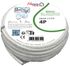 Câble réseau Ethernet cat 6a grade 3 F/FTP VDI 25 m ivoire - NEXANS