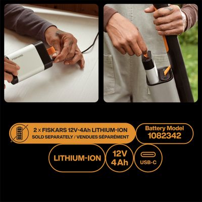 Coupe-branche électrique télescopique, Outil seul - FISKARS