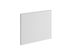 Porte pour meuble hotte de cuisine Lotus blanc mat 42 x 60 cm OFITRES
