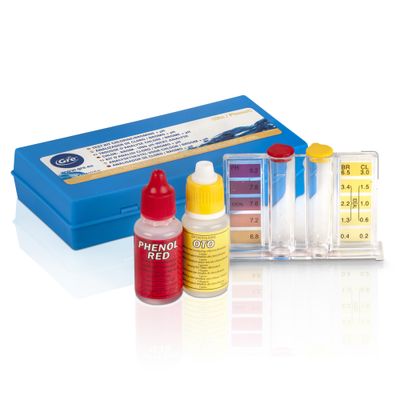 Kit analyse d'eau piscine chlore, brome et pH GRE