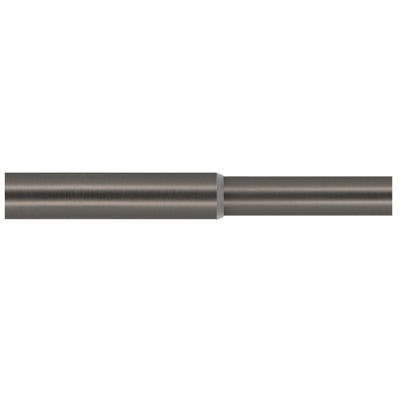 Tringle à rideaux en métal extensible de 1.60 m à 3 m diam 20 mm Finition Gun foncé - MOBOIS