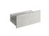 Façade tiroir pour meuble de cuisine Glossy metallo 01 brillant 35 x 80 cm OFITRES
