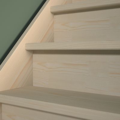 Contremarches pour escalier en kit Jura par 14 SOGEM