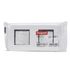 Plaque de finition 2 x 2 modules horizontale Blanc - Mosaic LEGRAND