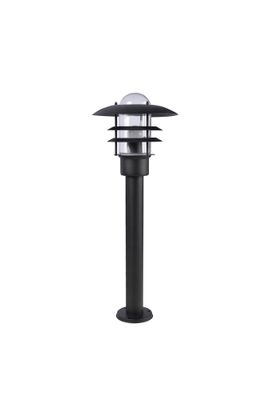 Borne extérieur E27 65cm Nazare noir IP44 60W - COREP