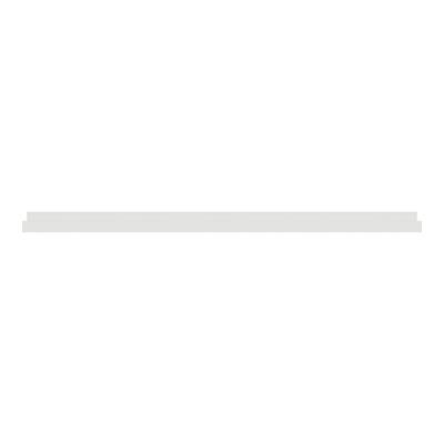 Plaque de finition 3 postes Odace 2025 blanc craie - SCHNEIDER ELECTRIC