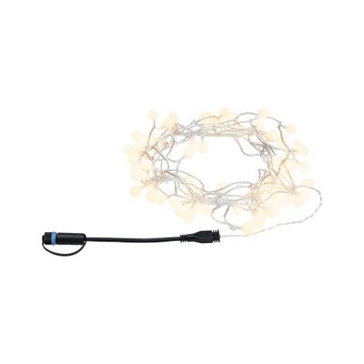 Guirlande lumineuse extérieur 7,5m LED Plug & Shine IP44 72x2 lumens blanc chaud - PAULMANN