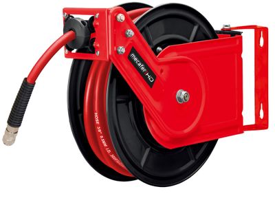 Enrouleur automatique pour tuyau d'air comprimé 12 m - MECAFER