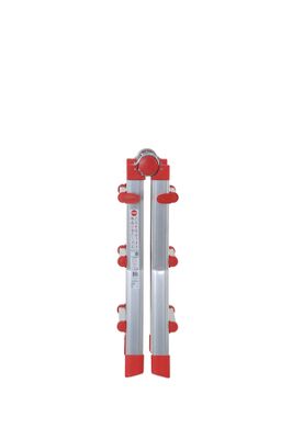 Echelle pliable multifonction télescopique 4 x 3 échelons 2,80 / 3,70 m ProfiStep Multi aluminium - HAILO