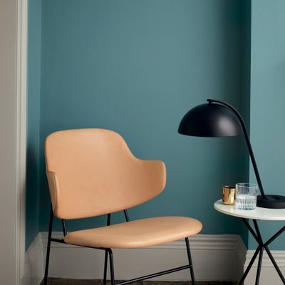 Peinture Crème couleur Bleu Canard satin 1,25 L - DULUX VALENTINE
