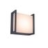 Applique extérieur LED Qubo gris IP54 800 lumens blanc chaud - COREP