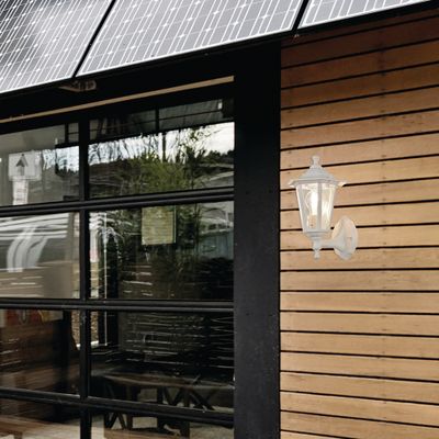 Applique extérieur montante E27 Valence blanc IP44  60W - COREP