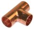 Raccords cuivre té égal à souder diamètre 14 mm par 5