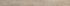 Plinthe carrelage sol intérieur beige Tortora Savoie 10 x 80.4 cm