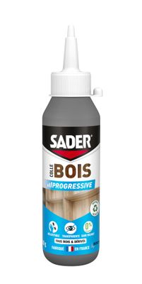 Colle à bois prise progressive D2 biberon 100 g - SADER