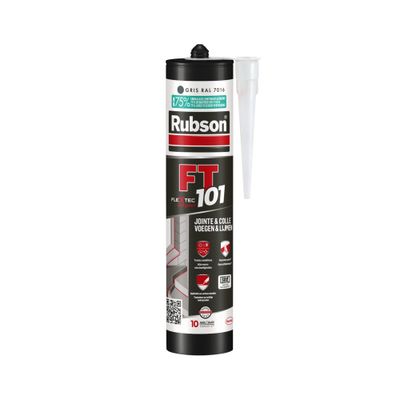 Mastic FT 101 Joint Fissure Colle RAL 7016 Cart 280ml RUBSON
