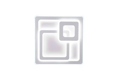 Plafonnier LED carré Mita blanc 9250 lumens blanc variable CCT - TRIO