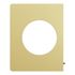 Plaque de finition latérale 1 poste Odace 2025 Architecte effet laiton - SCHNEIDER ELECTRIC