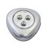 Lampe à poussoir LED grise GEFOM