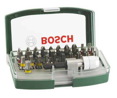 Coffret de 31 embouts de vissage avec porte-embout BOSCH