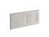 Porte transversale à cadre effet bois blanchi pour meuble haut de cuisine Quadro ANV-01 OAK 35 x 80 cm OFITRES