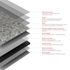 Panneau mural de douche 100x255 cm terrazo granit DécoDesign Softtouch - SCHULTE