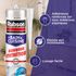 Mastic Silicone Bain & Cuisine Baignoire Synthétique Blanc 280 ml RUBSON