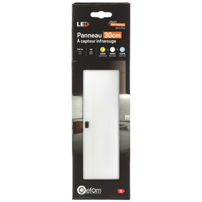 Réglette LED intensité variable 7,5W 250 lumens blanc chaud - GEFOM