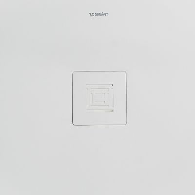 Receveur de douche 80x80 cm résine blanc mat Econova - DURAVIT