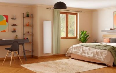 Radiateur à inertie sèche WALTER II blanc vertical 1500W NOIROT