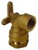 Applique murale femelle 15/21 pour tube PE diamètre 20 mm