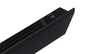 Radiateur à inertie sèche Nemea noir horizontal 1000W THOMSON