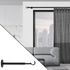 Support ouvert extensible en métal diam 20 mm Finition Noir mat - MOBOIS