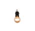 Spot E27 Lynar noir et bois 10W - REALITY