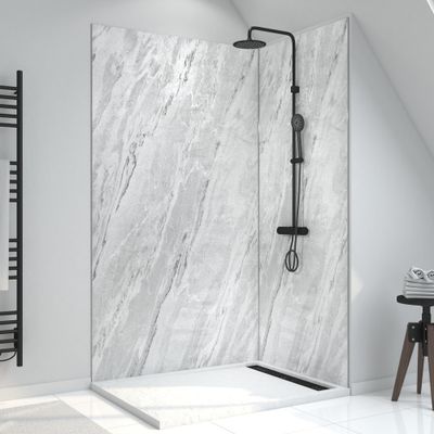 Panneau mural de douche 120x210 cm Artic Storm - AURLANE