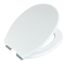 Abattant WC frein de chute duroplast blanc Tucson - WENKO