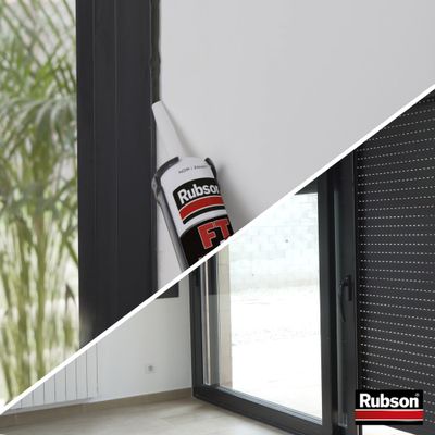 Mastic Colle FT101 Joint & Fissure Noir 280 ml RUBSON