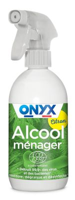 Alcool ménager parfum citron 500ml ONYX