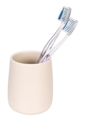 Gobelet de salle de bains blanc cassé Margo - WENKO