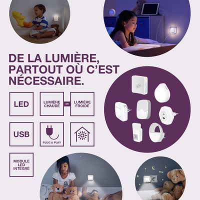 Veilleuse LED avec couleurs changeantes - OSRAM
