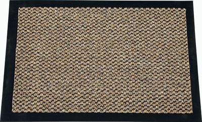 Paillasson absorbant et anti-poussière Cahors brun 60 x 80 cm - ID HOME