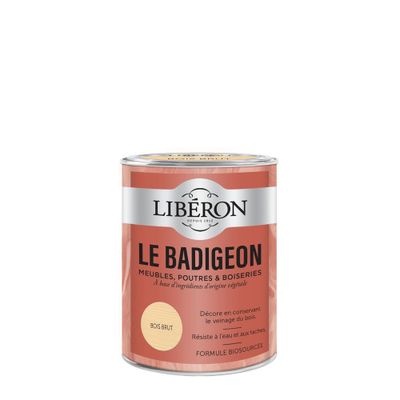 Badigeon meubles, poutres et boiseries Libéron Bois brut 250 mL - LIBERON