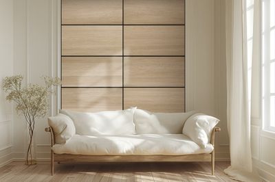 Panneau acoustique mural chêne clair - 8 x 400 x 800 mm - BRICOUS