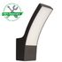 Applique extérieur LED Curve anthracite IP44 1000 lumens blanc chaud - ARLUX