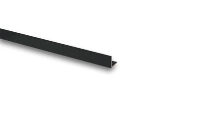 Cornière égale aluminium laqué anthracite 15 x 15 x 1,1 mm 2,50 m CQFD