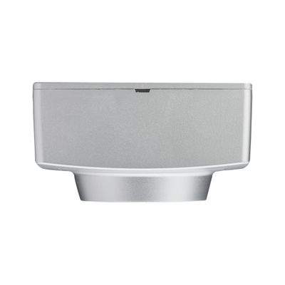 Prise 2 pôles + terre en saillie Blok argent - DEBFLEX